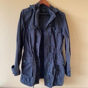 Aritzia Talula Black Parka